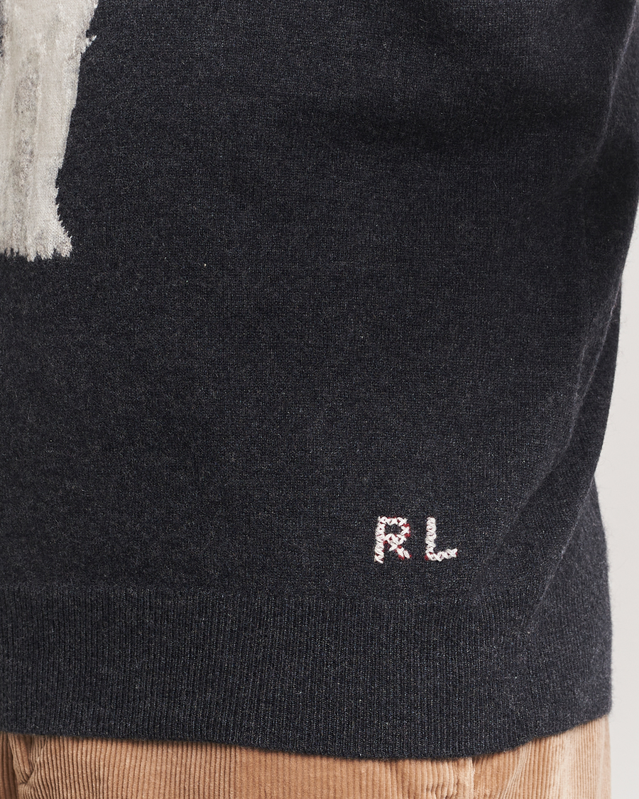 Heren | Truien | Polo Ralph Lauren | Holiday Dog Cashmere Sweater Dark Granite Heather