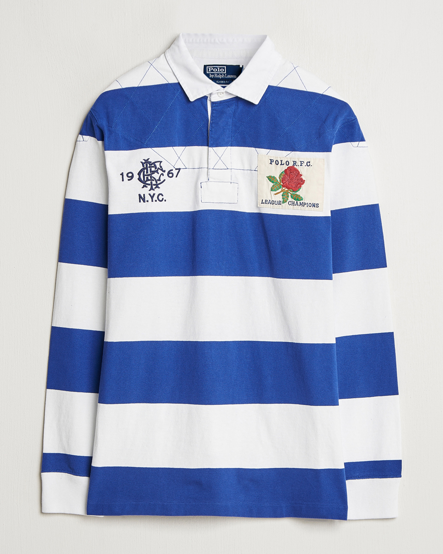 Heren | Truien | Polo Ralph Lauren | Rugby Patch Deckwash White/Active Blue