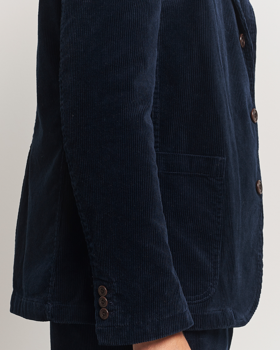 Heren | Blazers | Polo Ralph Lauren | Corduroy Stretch Blazer Aviator Navy