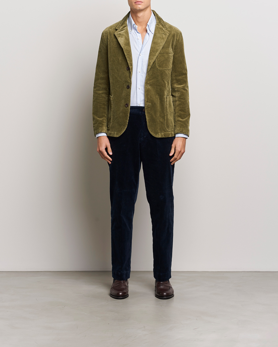 Heren | Blazers | Polo Ralph Lauren | Corduroy Stretch Blazer Country Olive
