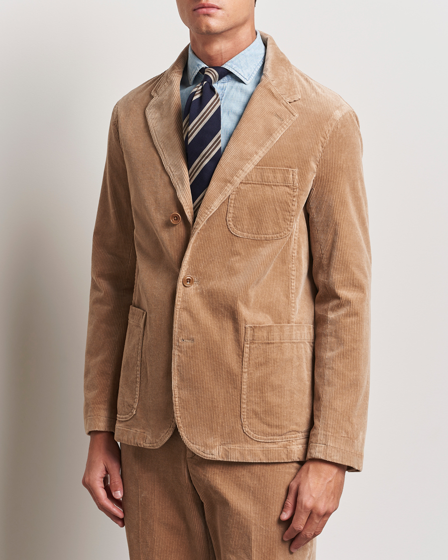 Heren | Blazers | Polo Ralph Lauren | Corduroy Stretch Blazer Hazelnut
