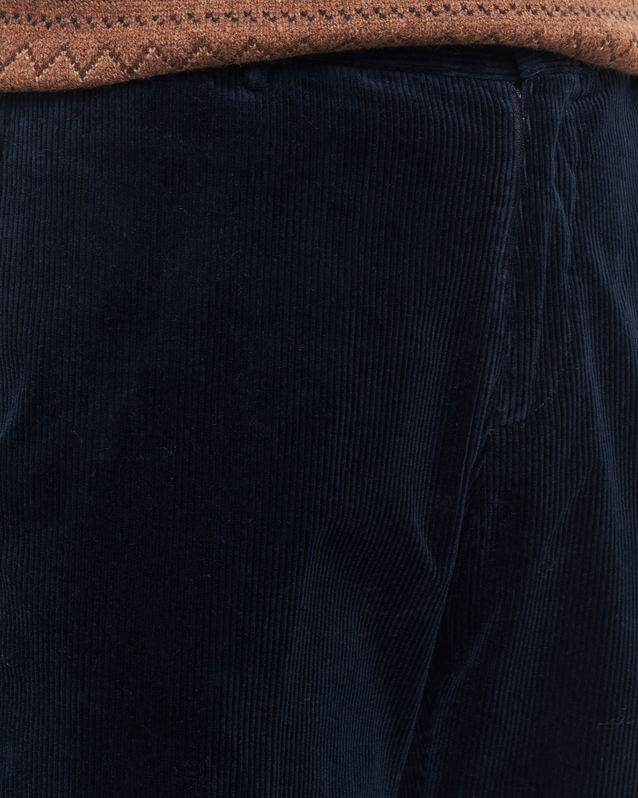 Heren | Broeken | Polo Ralph Lauren | Corduroy Pleated Trousers Aviator Navy