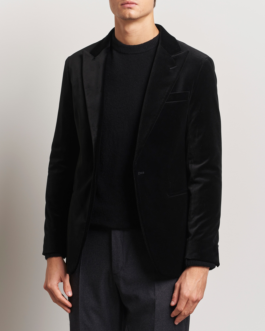 Heren | Blazers | Polo Ralph Lauren | Velvet Blazer Black