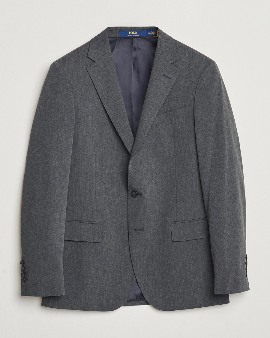 Heren | Blazers | Polo Ralph Lauren | Single Breasted Sportcoat Charcoal