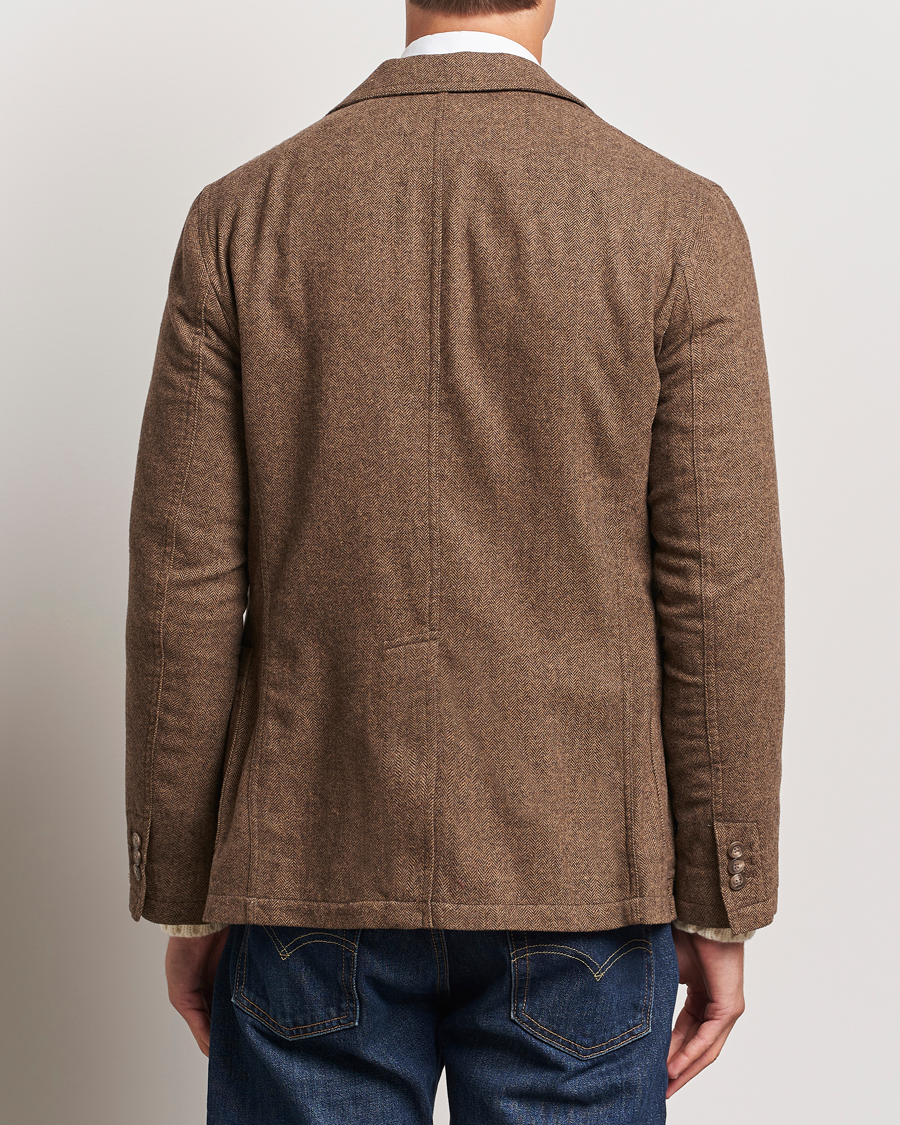 Heren | Blazers | Polo Ralph Lauren | Classic Herringbone Sportcoat Brown/Tan