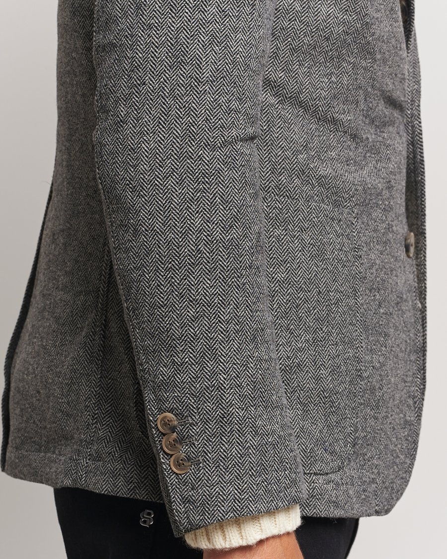 Heren | Blazers | Polo Ralph Lauren | Classic Herringbone Sportcoat Black/Cream