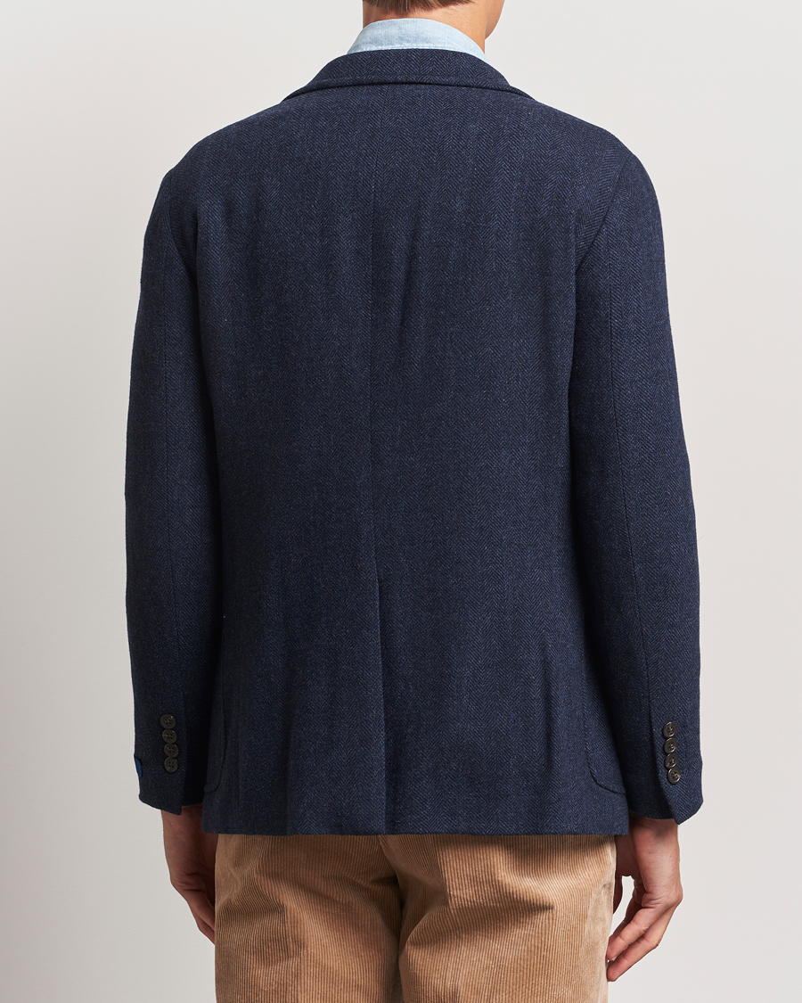 Heren | Blazers | Polo Ralph Lauren | Broken Herringbone Sportcoat Navy Multi