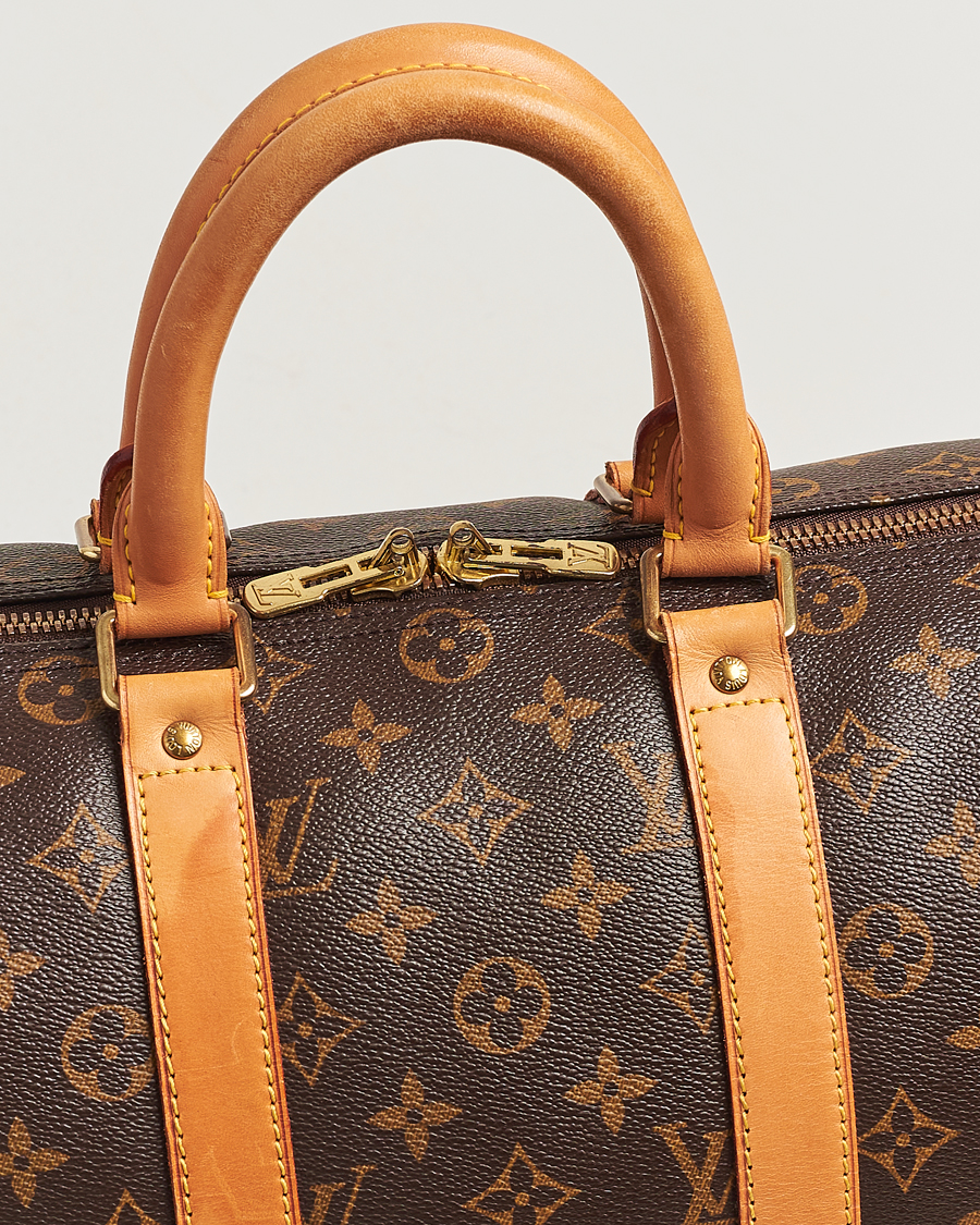 Heren | Pre-Owned & Vintage Bags | Louis Vuitton Pre-Owned | Keepall 45 Bag Monogram