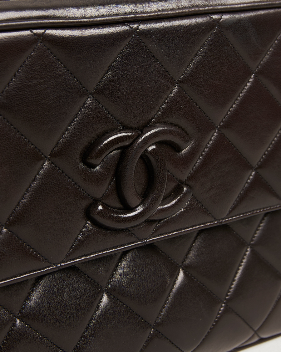 Heren | Gifts for Her | Chanel Pre-Owned | Tassel Flap Shoulder Bag Black Lambskin