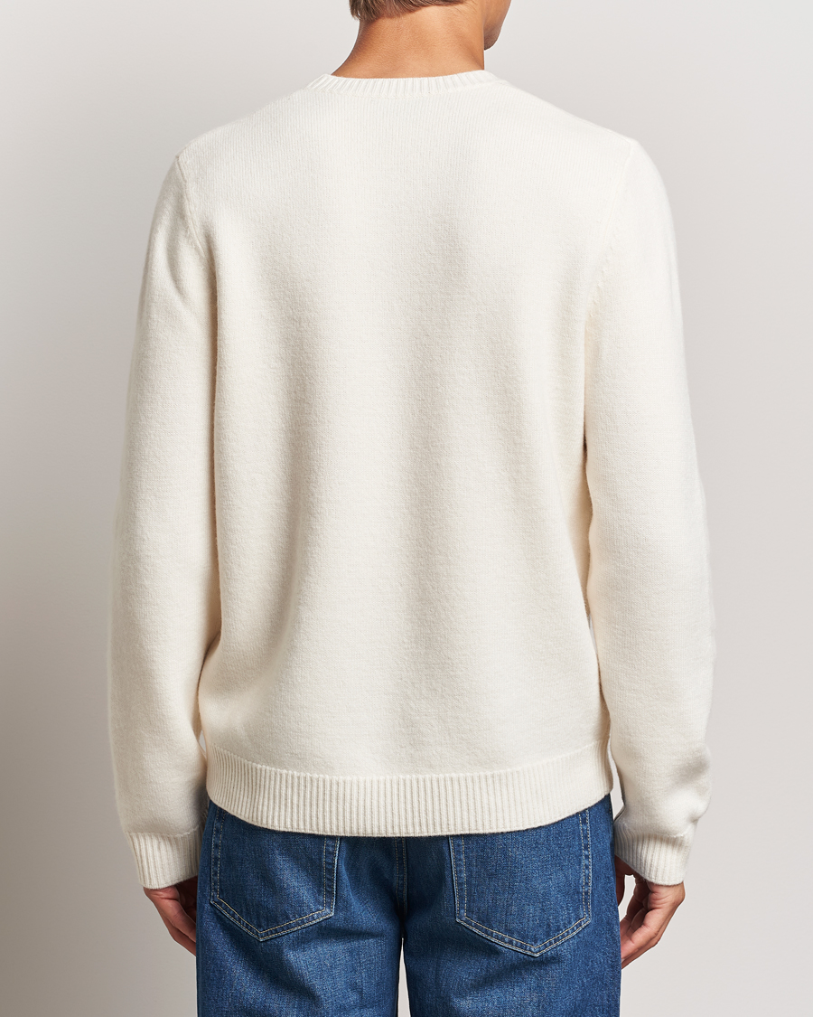 Heren | Truien | A.P.C. | Edward Wool Knitted Sweater Ecru