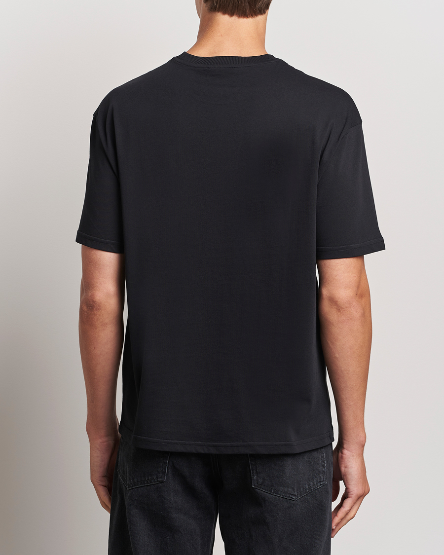 Heren | T-shirts | A.P.C. | Boxy Micro Center Logo T-Shirt Black