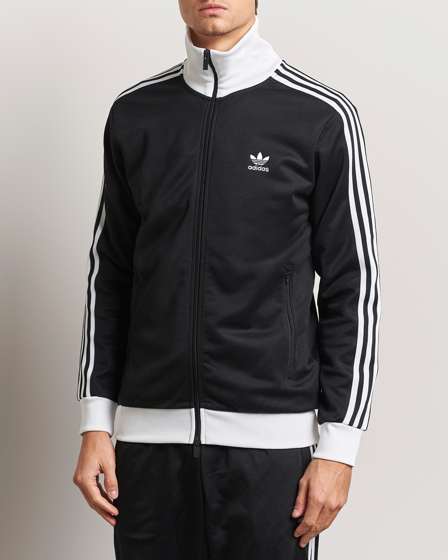 Heren | Truien | adidas Originals | Beckenbauer Full Zip Black