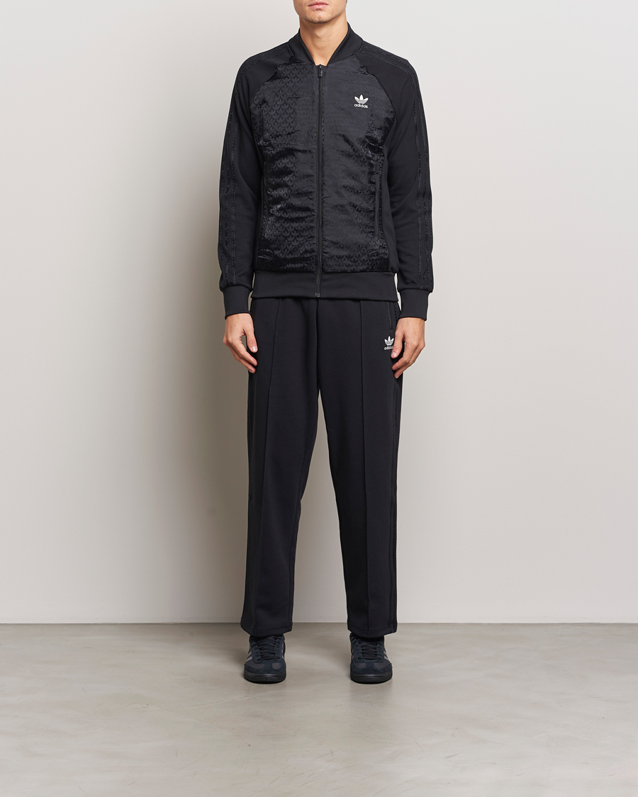 Heren | Truien | adidas Originals | Monogram Track Jacket Black