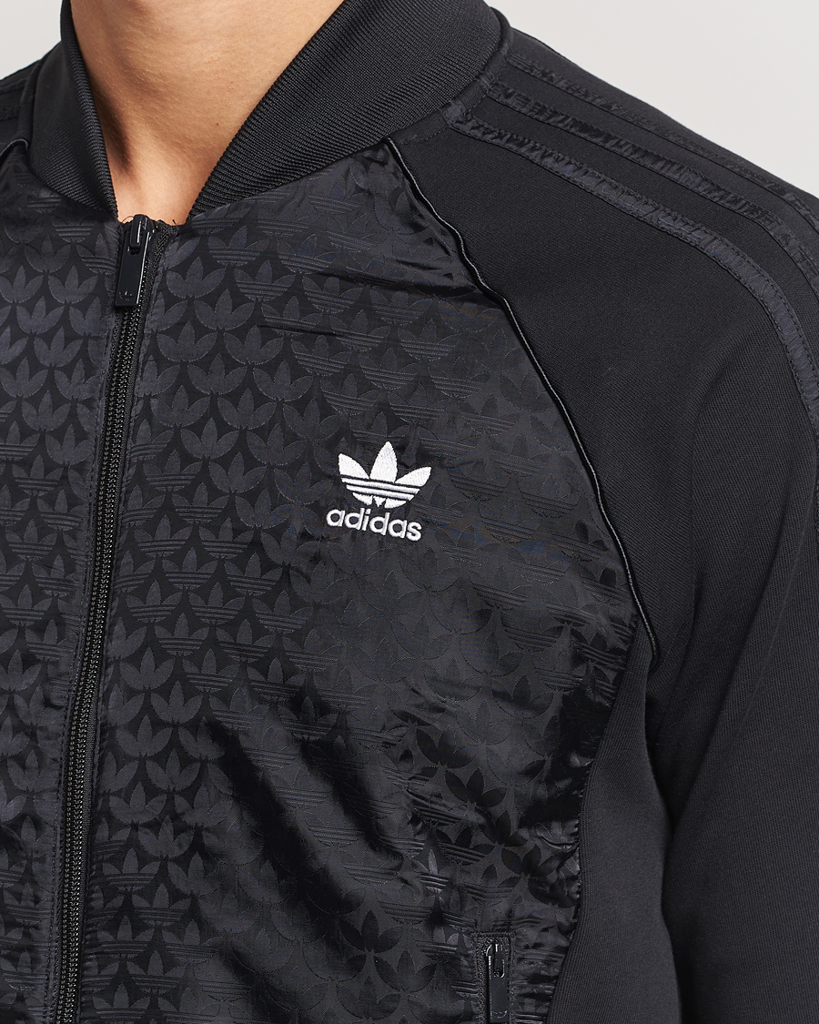 Heren | Truien | adidas Originals | Monogram Track Jacket Black