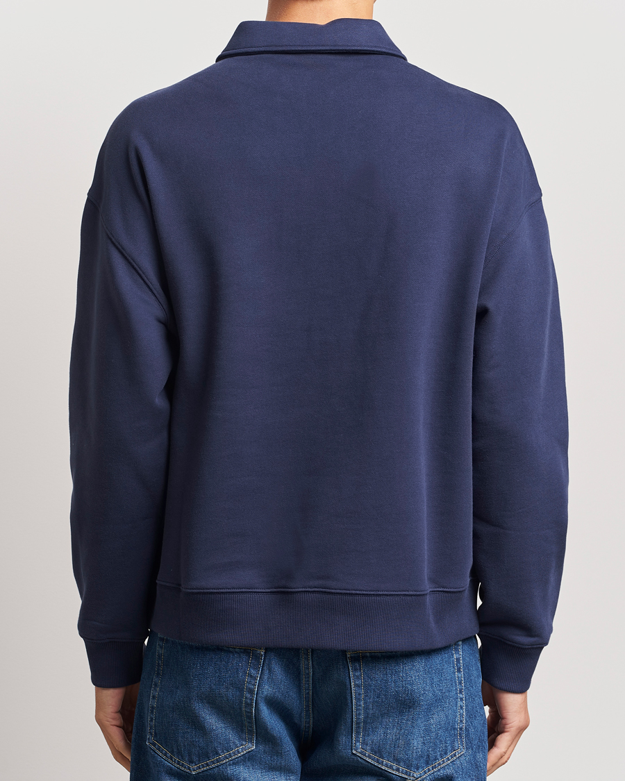 Heren | Truien | Axel Arigato | Remi Half Zip Sweater Navy