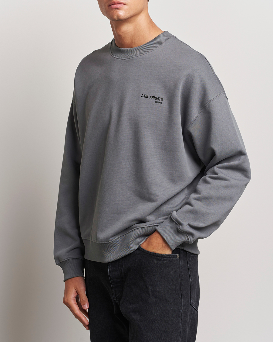 Heren | Truien | Axel Arigato | Spade Sweatshirt Washed Steel