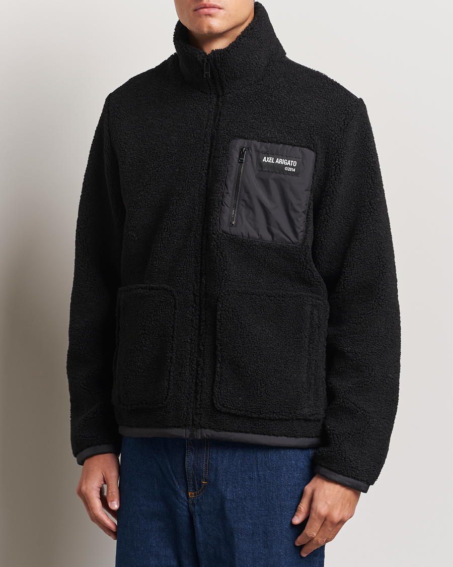 Heren | Truien | Axel Arigato | Billie Fleece Jacket Black