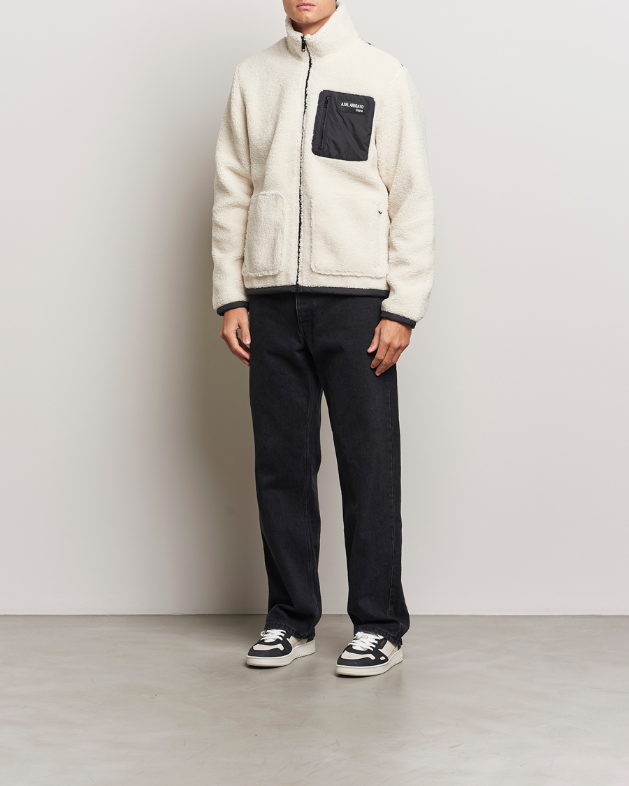 Heren | Truien | Axel Arigato | Billie Fleece Jacket Ecru