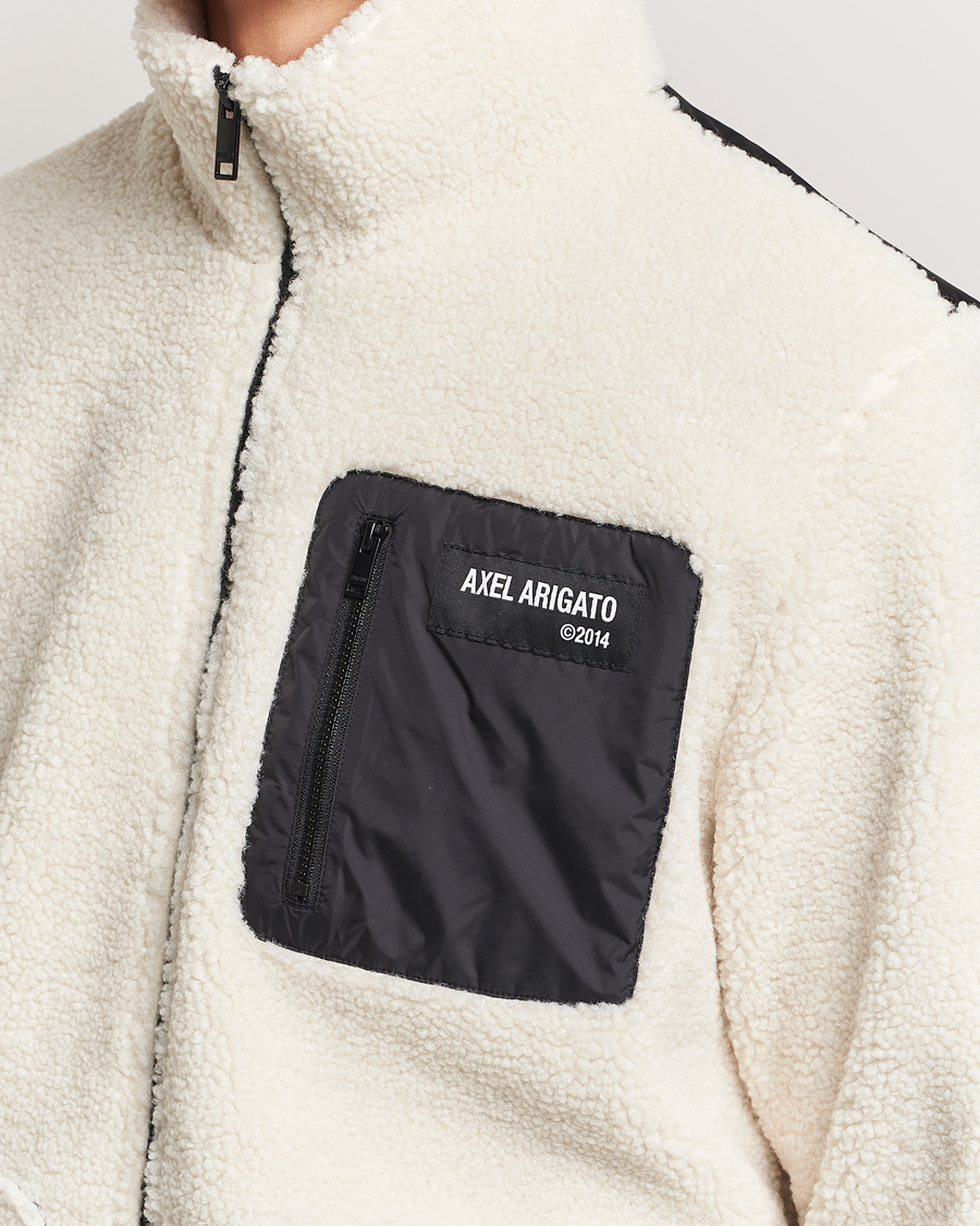 Heren | Truien | Axel Arigato | Billie Fleece Jacket Ecru