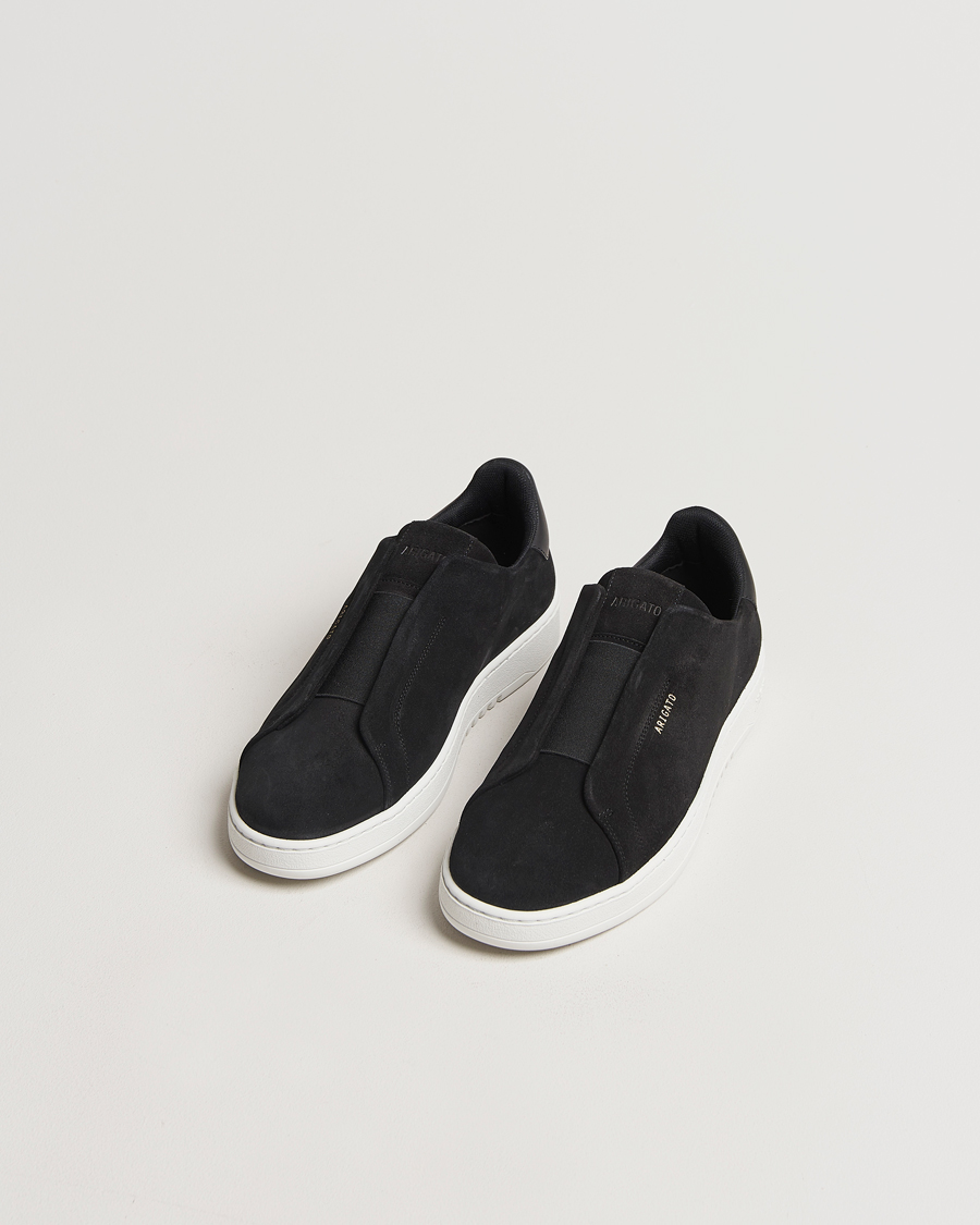 Heren | Axel Arigato Dice Laceless Suede Sneaker Black | Axel Arigato | Dice Laceless Suede Sneaker Black