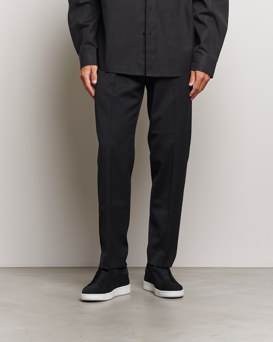 Heren | Sneakers | Axel Arigato | Dice Laceless Suede Sneaker Black