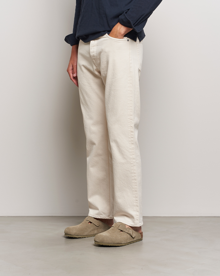 Heren | Sandalen slides | BIRKENSTOCK | Boston Classic Footbed Faded Khaki Suede