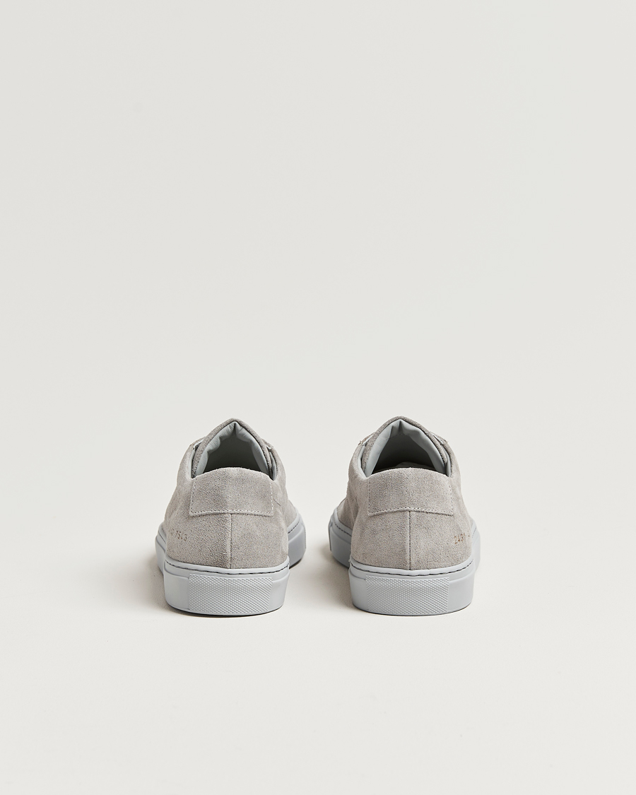 Heren | Common Projects Original Achilles Suede Sneaker Grey | Common Projects | Original Achilles Suede Sneaker Grey