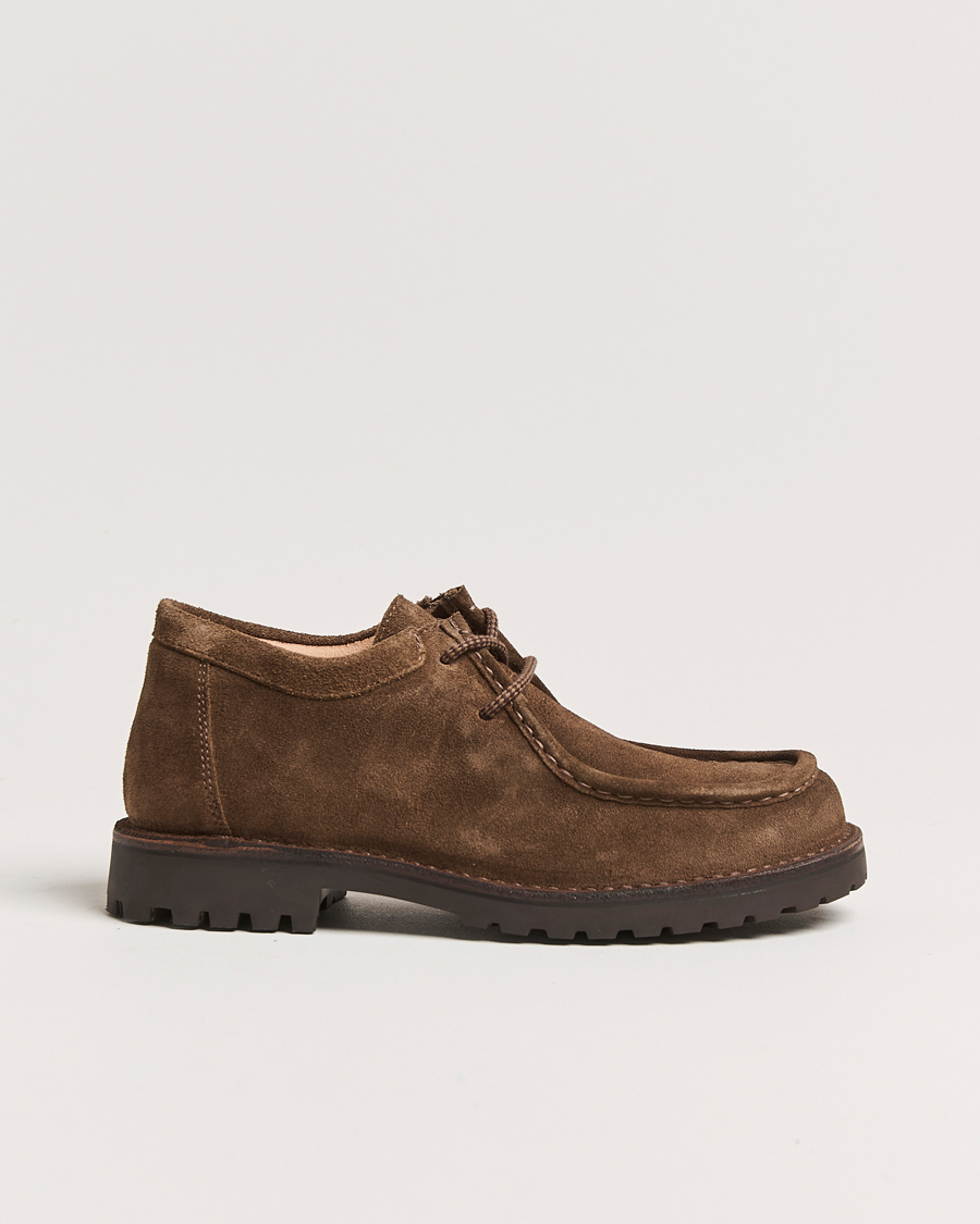 Heren | Astorflex Beenflex Rubber Sole Shoe Dark Khaki Suede | Astorflex | Beenflex Rubber Sole Shoe Dark Khaki Suede