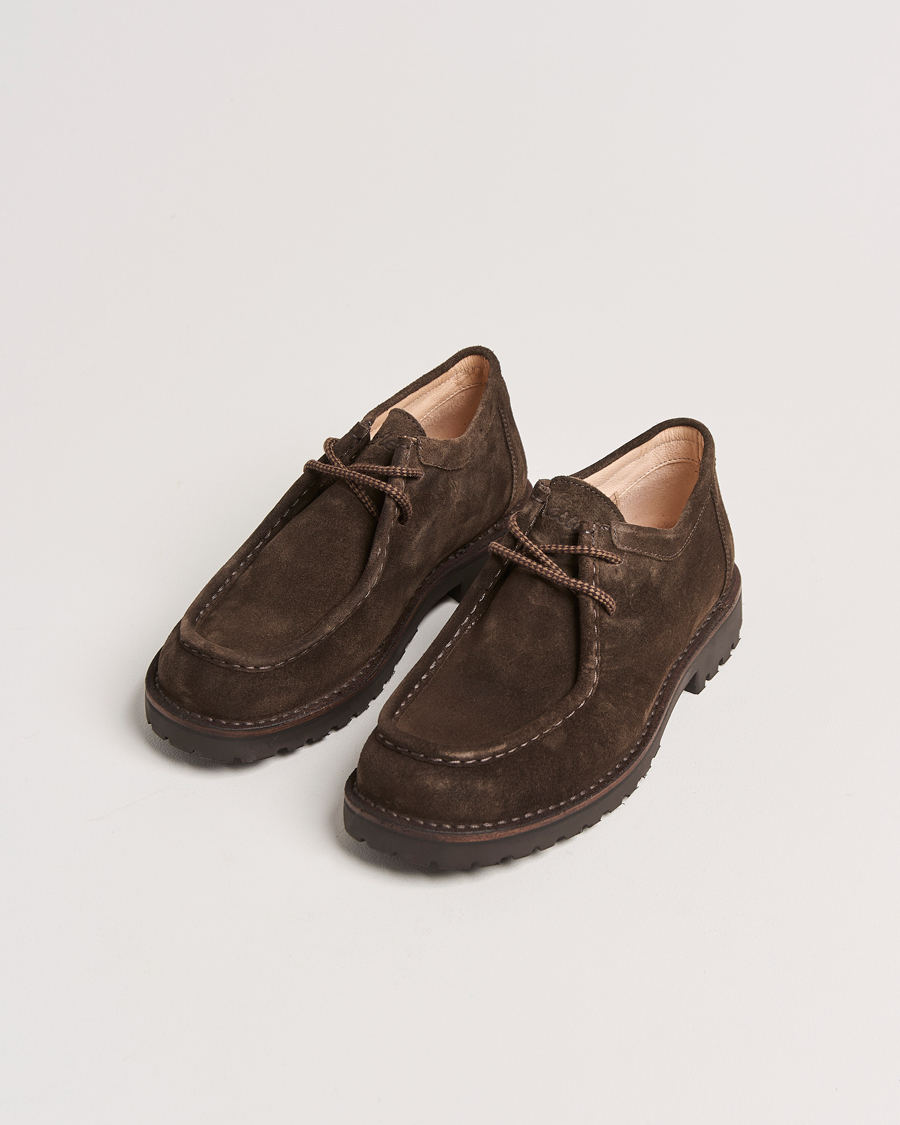 Heren | Astorflex Beenflex Rubber Sole Shoe Dark Brown Suede | Astorflex | Beenflex Rubber Sole Shoe Dark Brown Suede