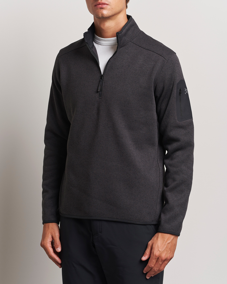 Heren | Truien | Arc'teryx | Covert Half Zip Black Heather