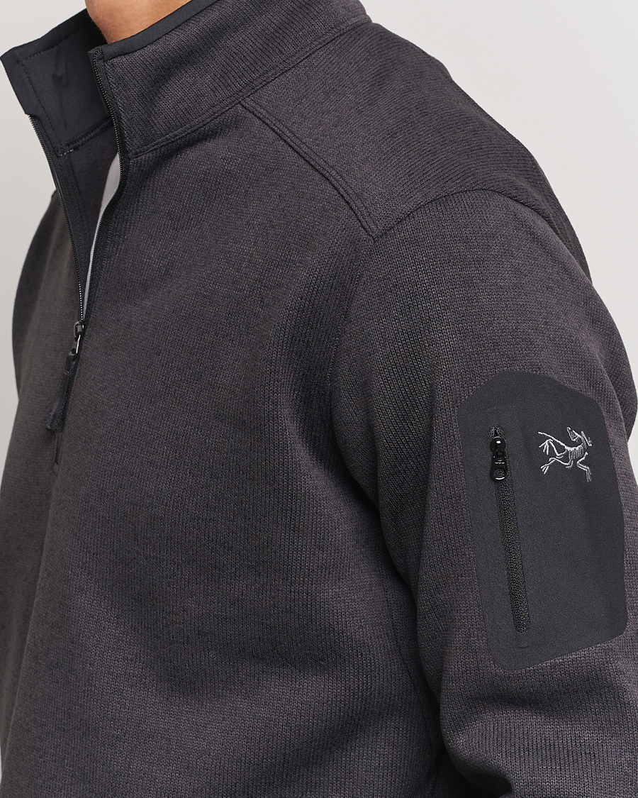 Heren | Truien | Arc'teryx | Covert Half Zip Black Heather