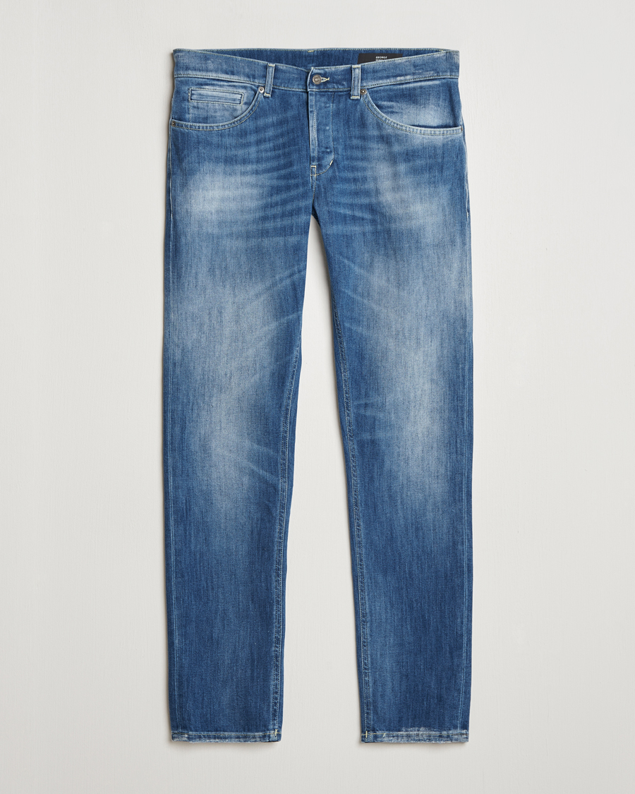 Heren | Jeans | Dondup | George Jeans Light Blue
