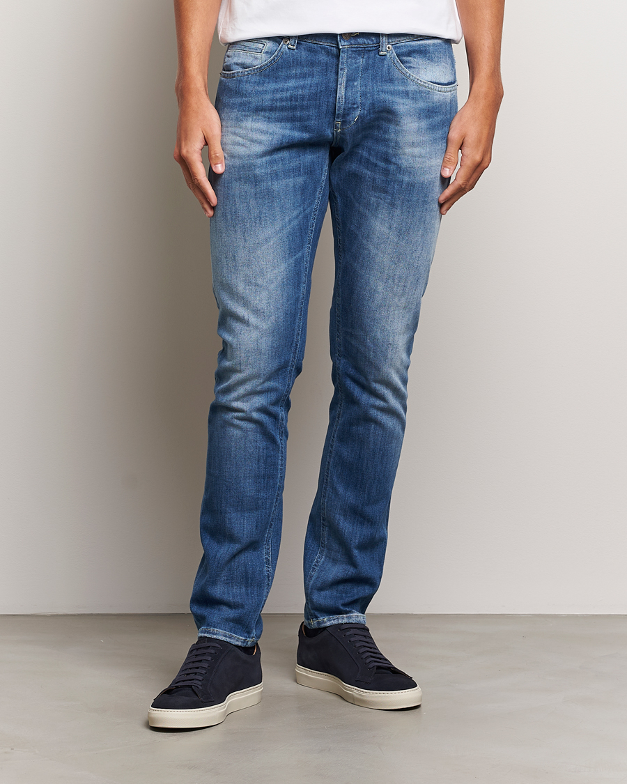 Heren | Jeans | Dondup | George Jeans Light Blue