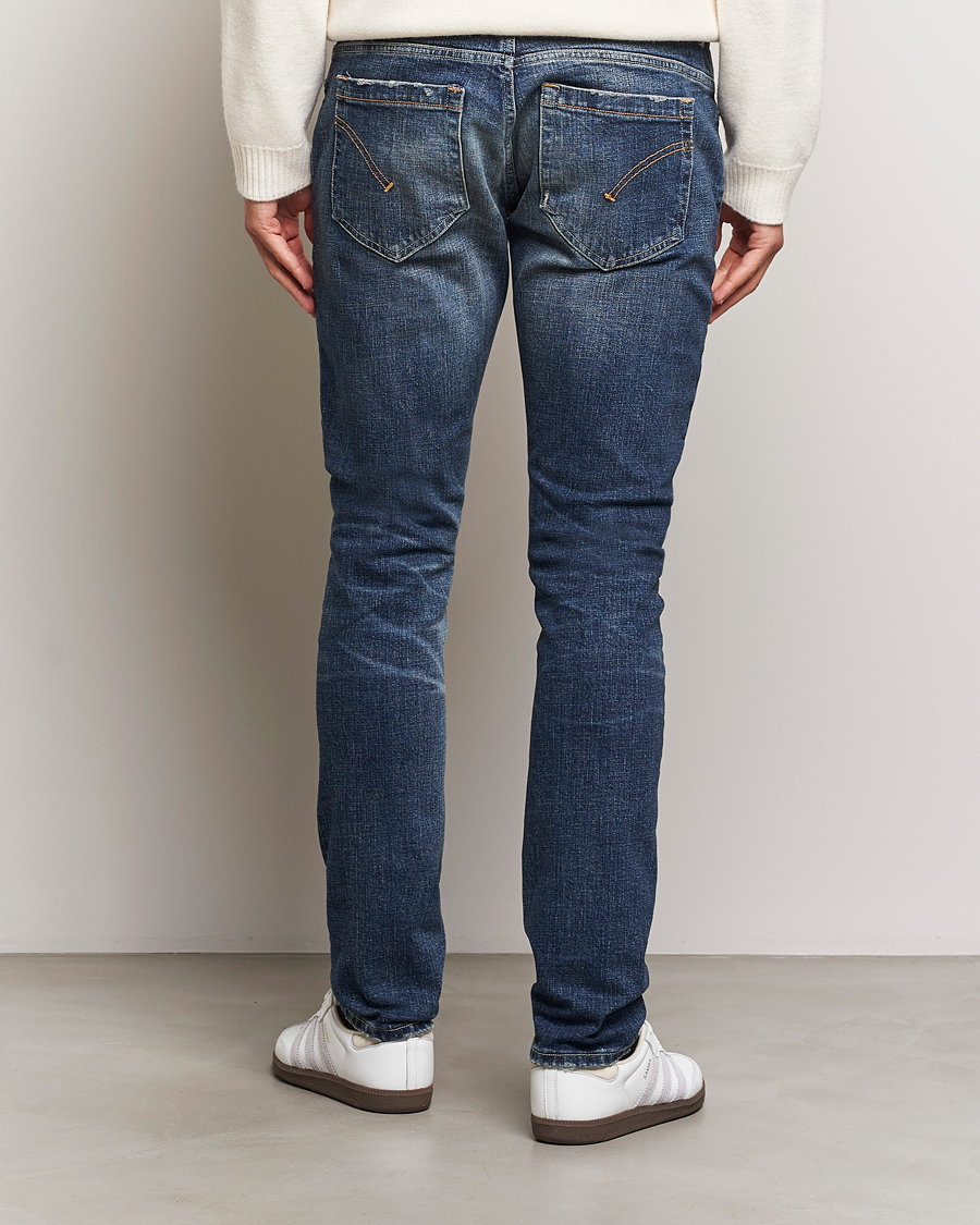 Heren | Jeans | Dondup | George Jeans Medium Blue