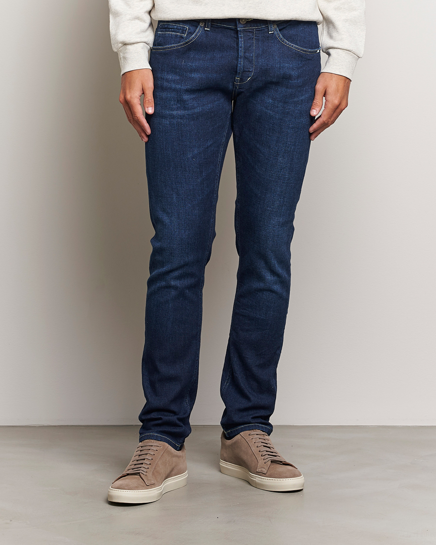 Heren | Jeans | Dondup | George Jeans Dark Blue