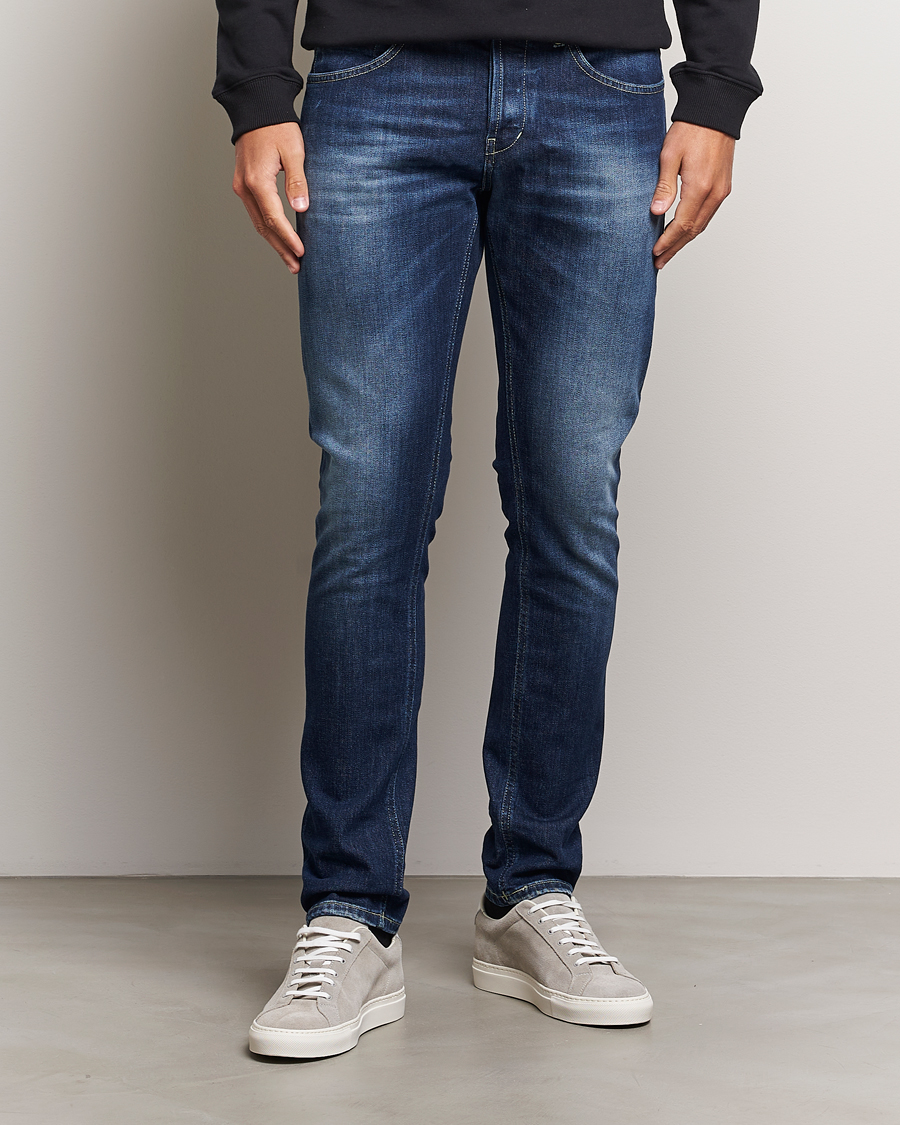 Heren | Jeans | Dondup | George Jeans Dark Blue