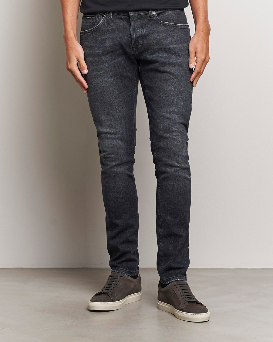 Heren | Jeans | Dondup | George Jeans Washed Black