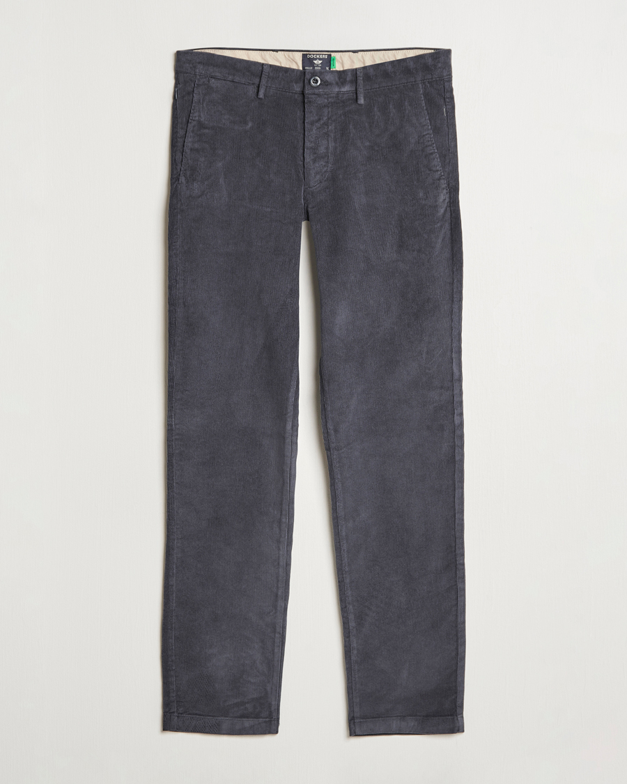 Heren | Broeken | Dockers | Slim Cotton Corduroy Chino Asphalt
