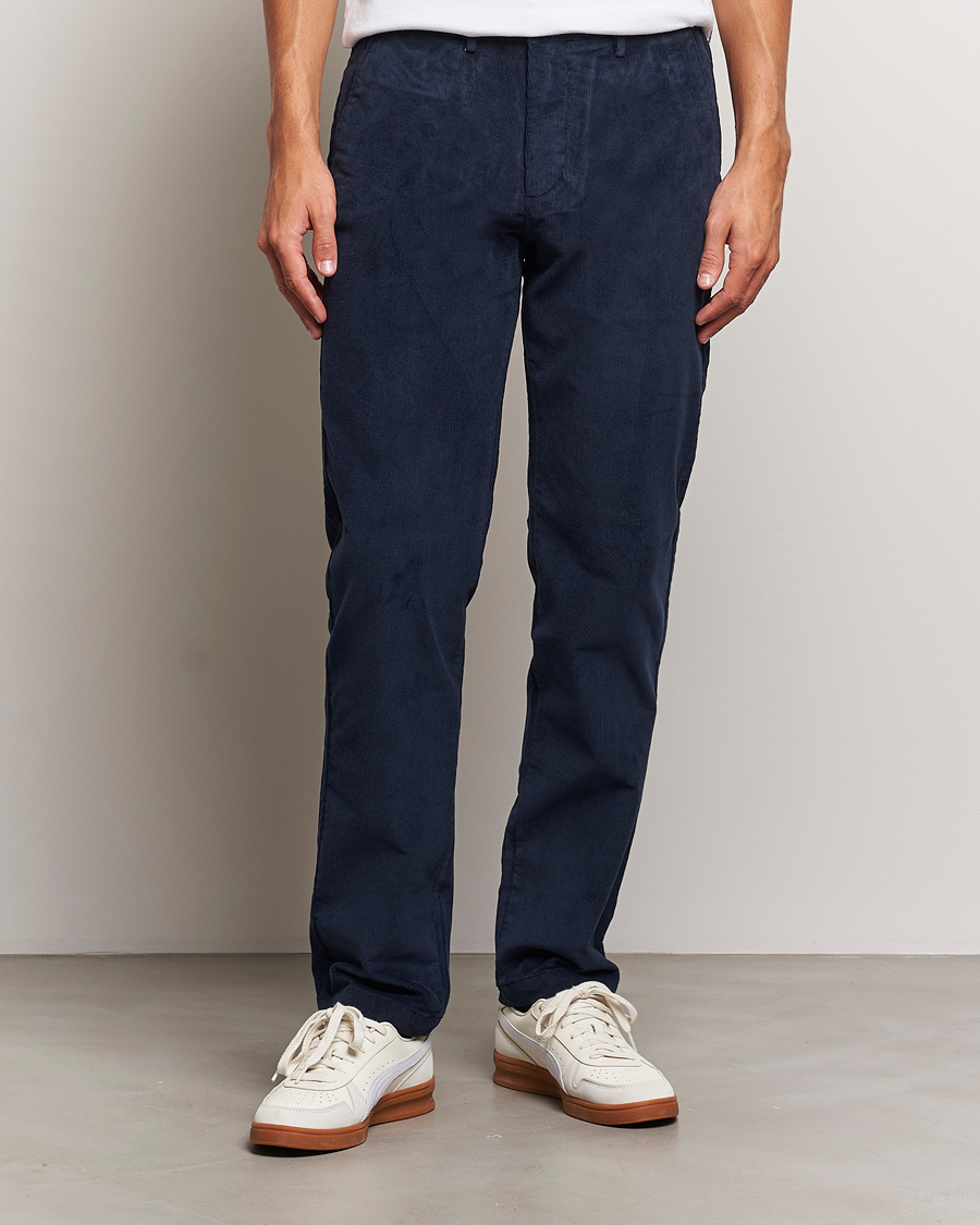 Heren | Broeken | Dockers | Slim Cotton Corduroy Chino Navy