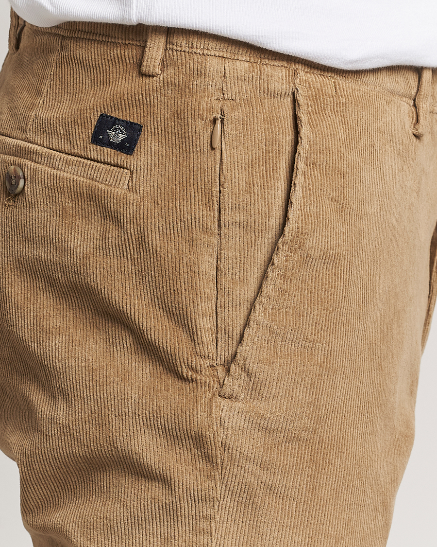 Heren | Broeken | Dockers | Slim Cotton Corduroy Chino Harvest Gold
