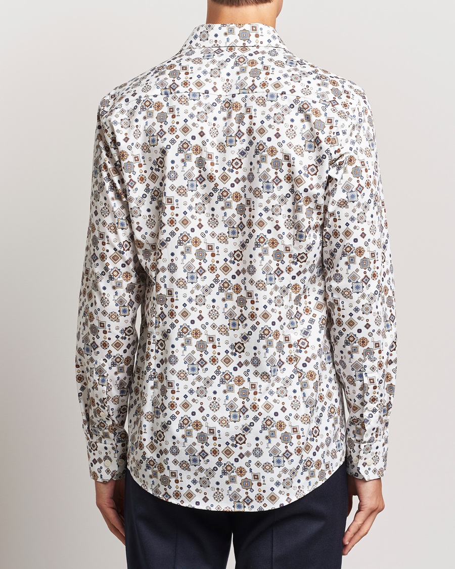 Heren | Overhemden | Eton | Slim Fit Signature Twill Printed Shirt Multi