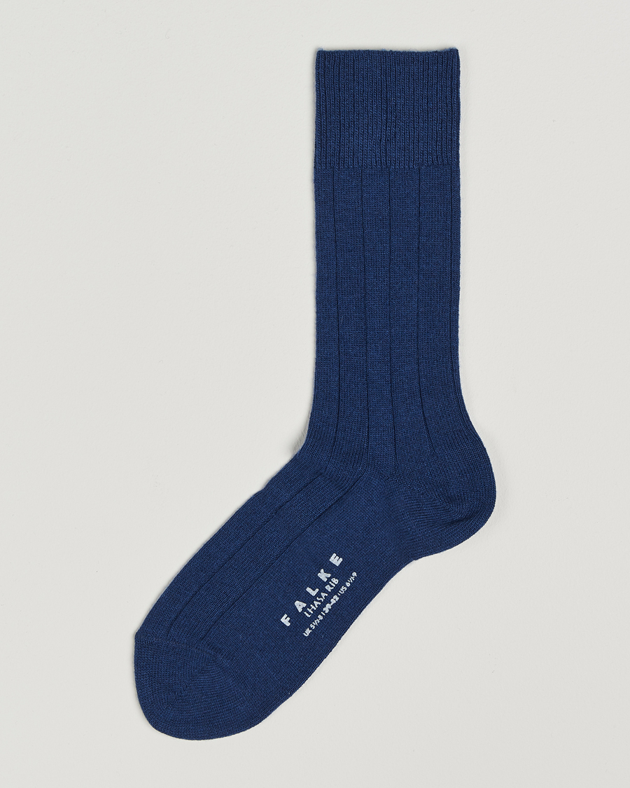 Heren | Ondergoed | Falke | Lhasa Cashmere Socks Royal Blue