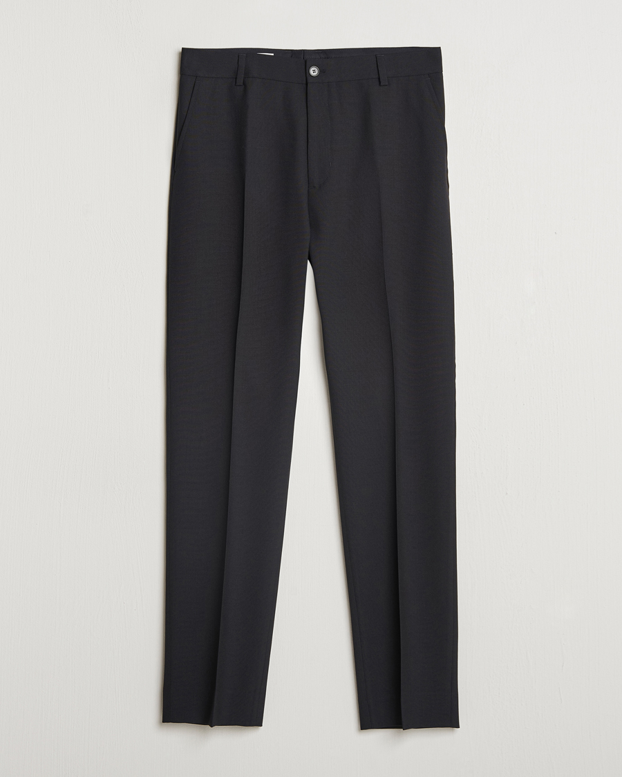 Heren | Broeken | Filippa K | Tapered Tailored Trousers Black