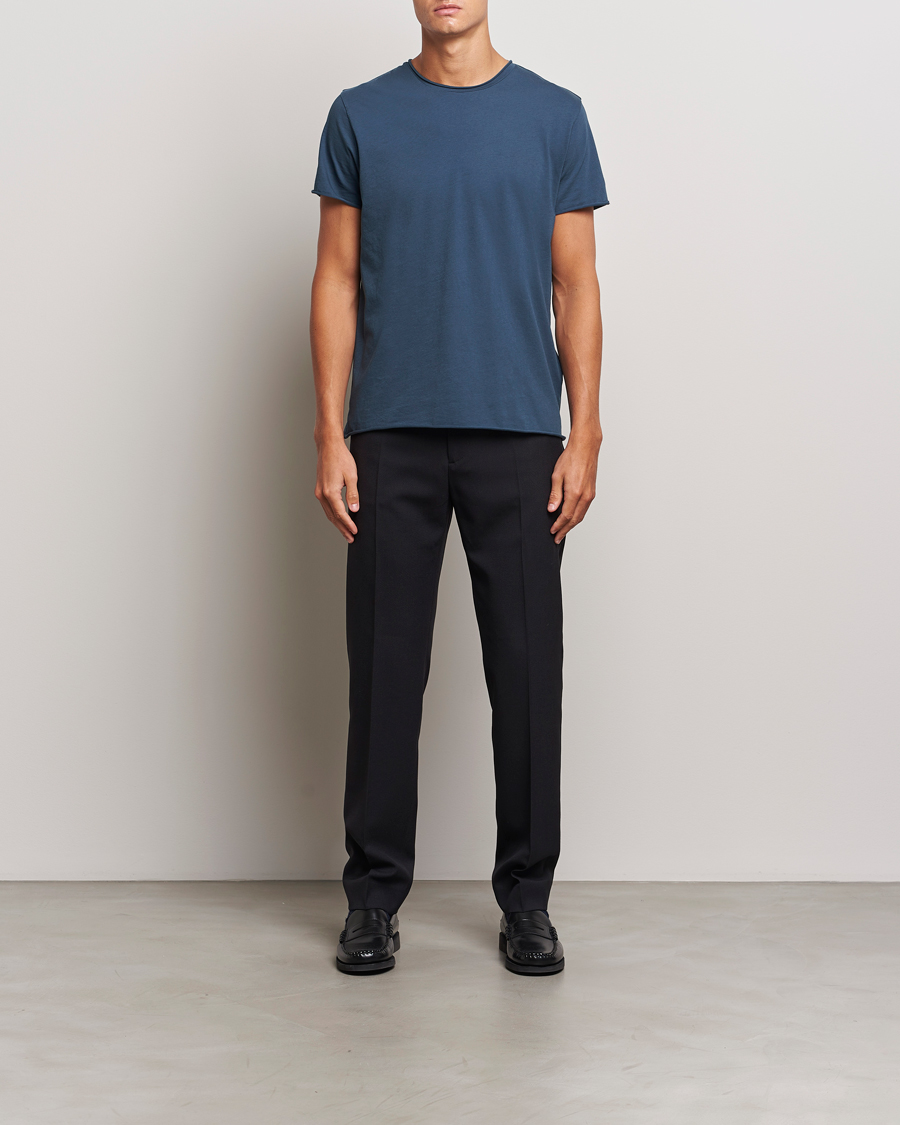 Heren | Broeken | Filippa K | Tapered Tailored Trousers Black