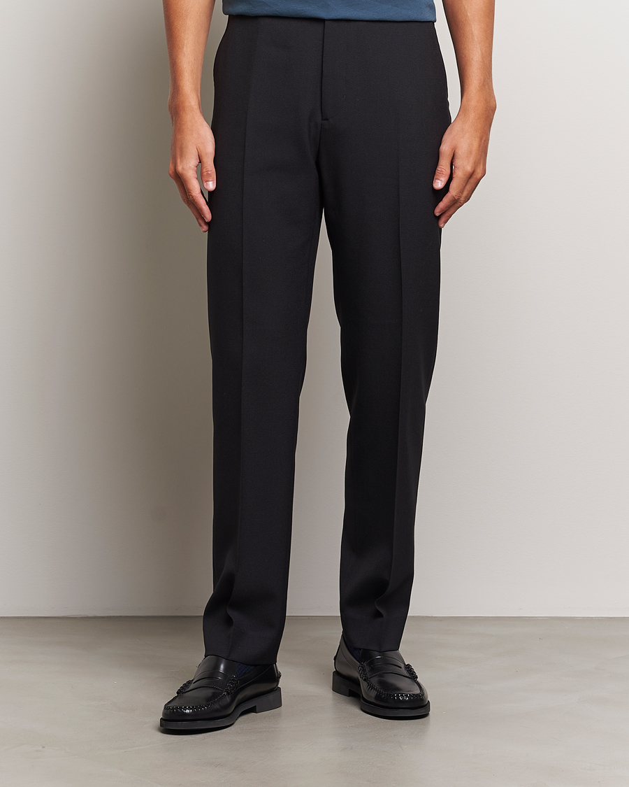 Heren | Broeken | Filippa K | Tapered Tailored Trousers Black