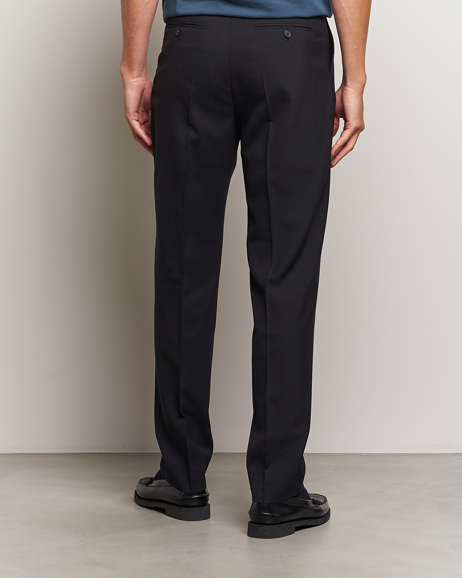 Heren | Broeken | Filippa K | Tapered Tailored Trousers Black
