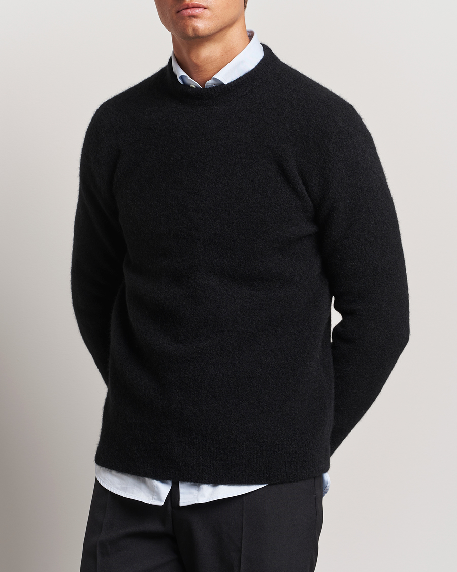 Heren | Truien | Filippa K | Yak Knitted Sweater Black