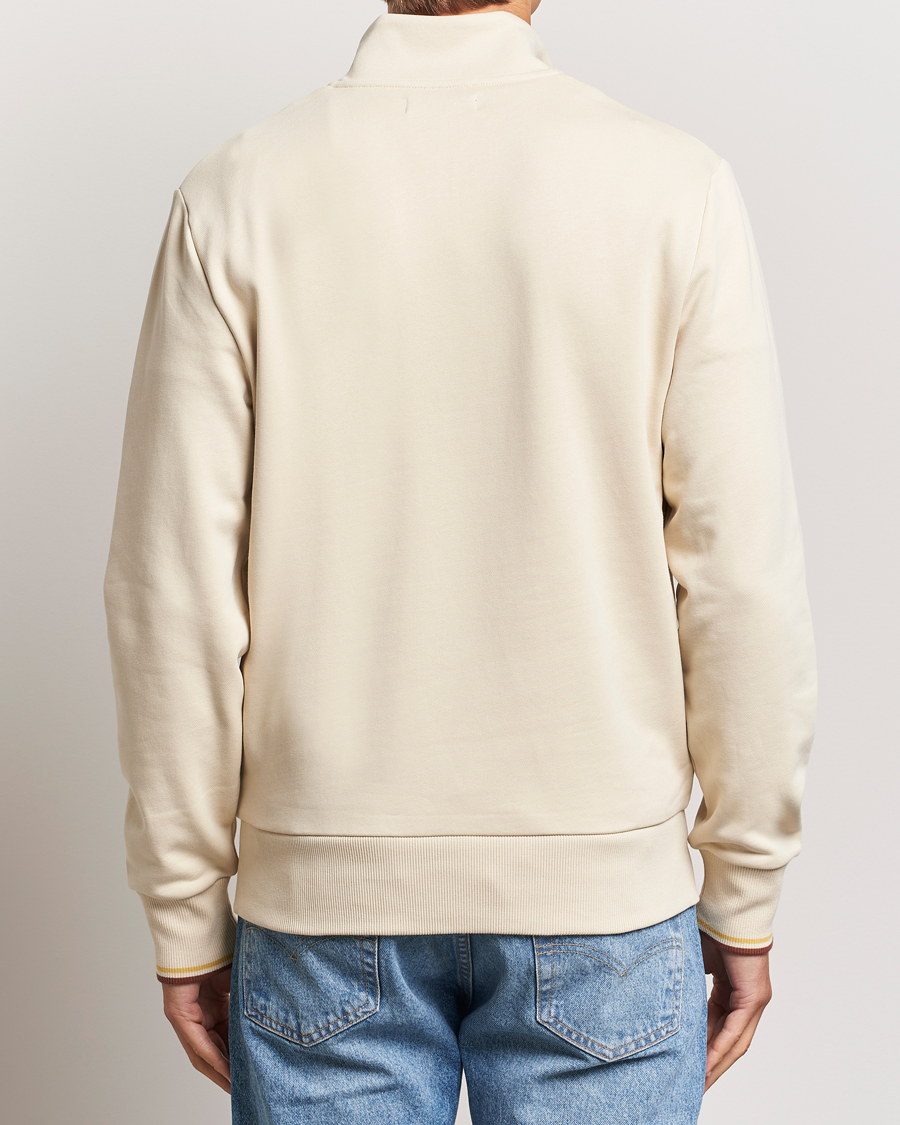 Heren | Truien | Fred Perry | Half Zip Sweatshirt Oatmeal