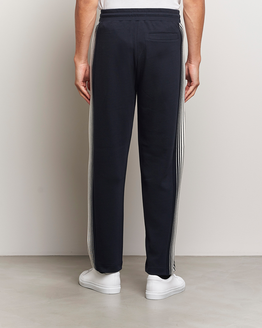 Heren | Broeken | Fred Perry | Ombre Striped Track Pants Navy