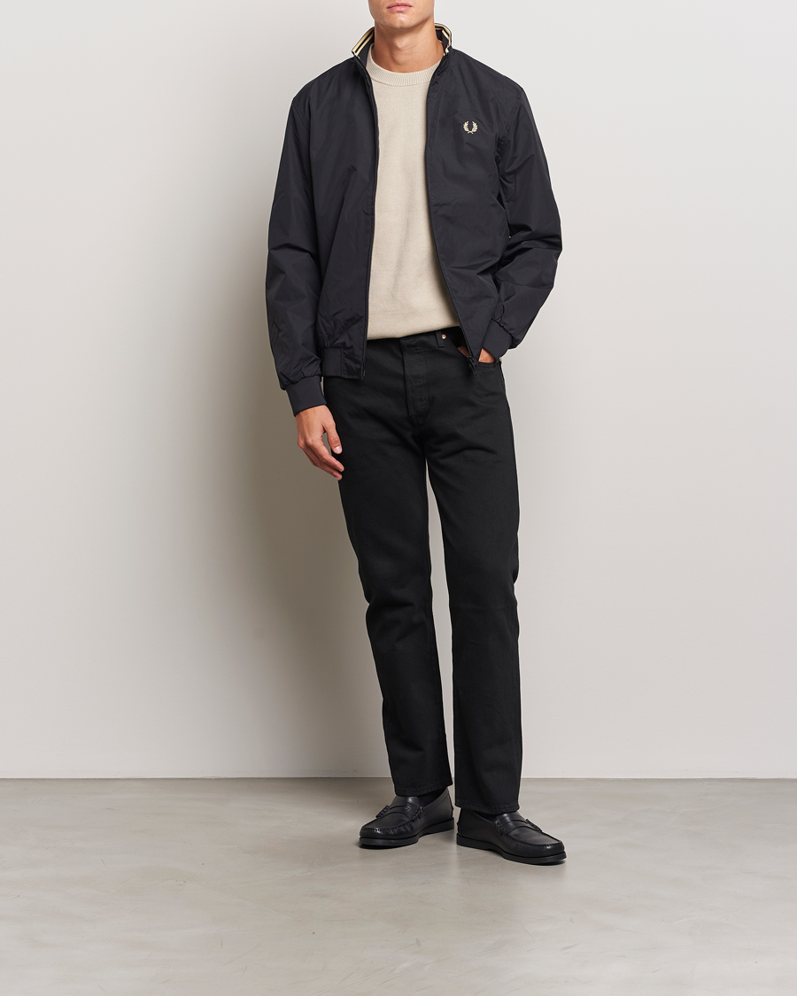 Heren | Jassen | Fred Perry | Brentham Jacket Black